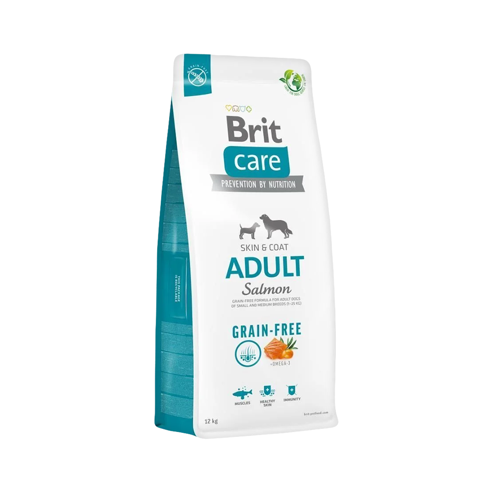 Brit Care Tahılsız ve Somonlu Yetişkin Köpek Maması (12 kg)