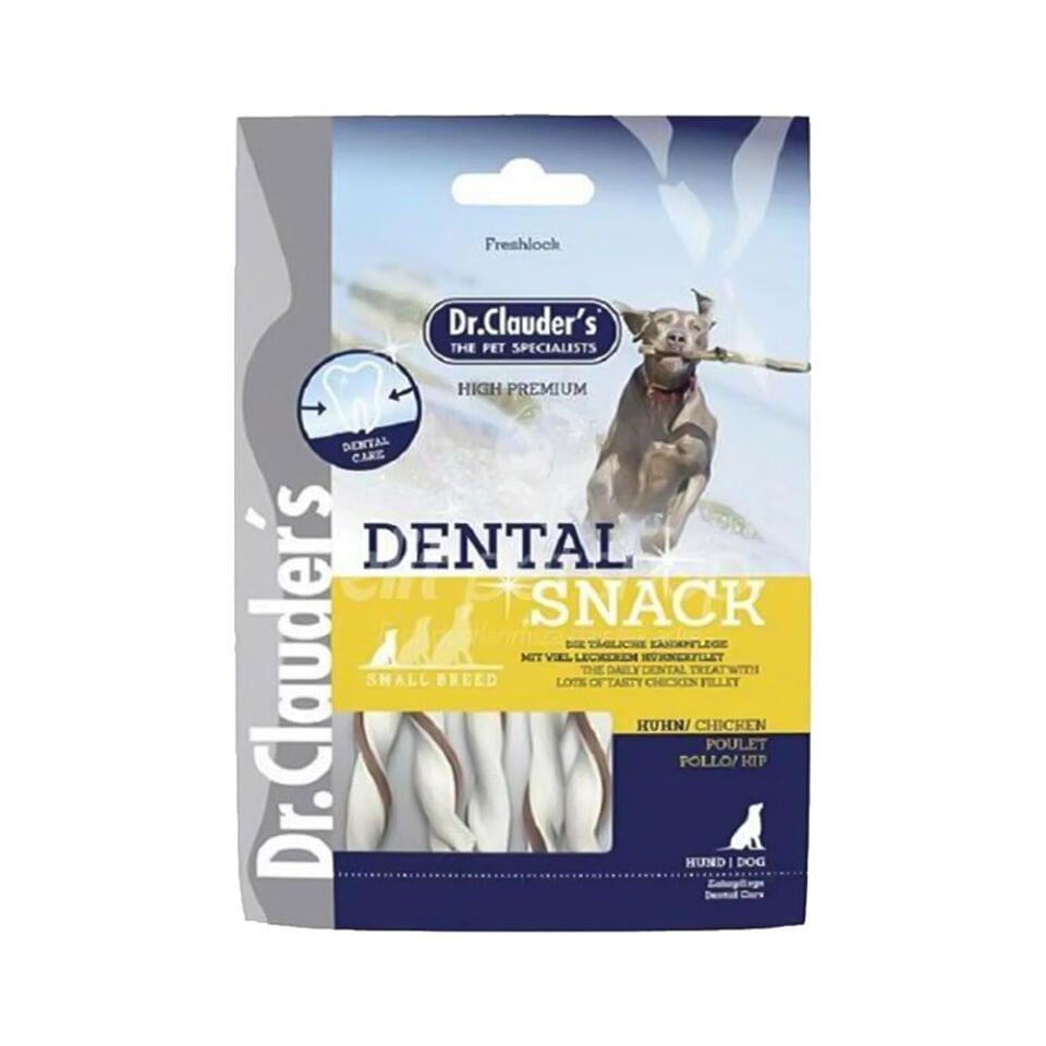 Dr.Clauder's Dental Snack Tavuk Etli Diş Sağlığı Köpek Ödülü (170 g)