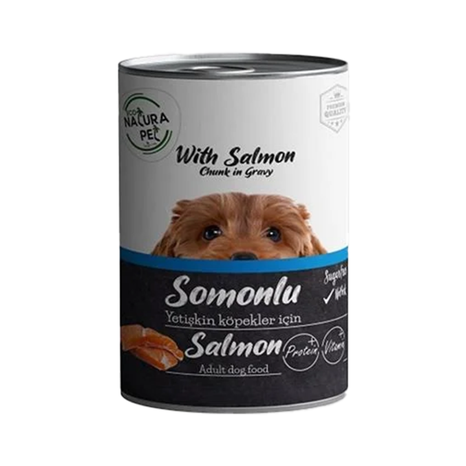 Eco Natura Pet Somonlu Yetişkin Köpek Konserve Maması (400 g)