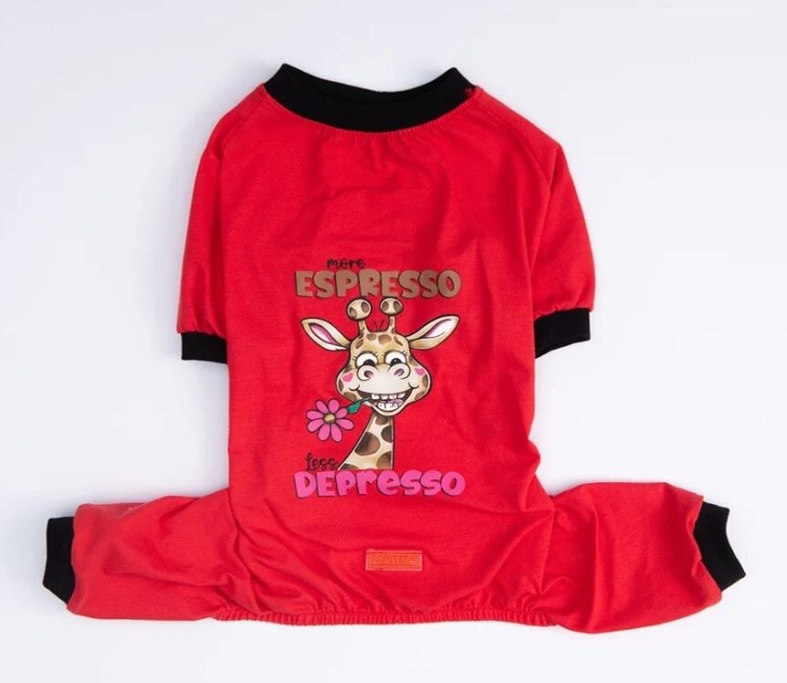 PAWSTAR DEPRESSO PİJAMA TULUM MEDİUM