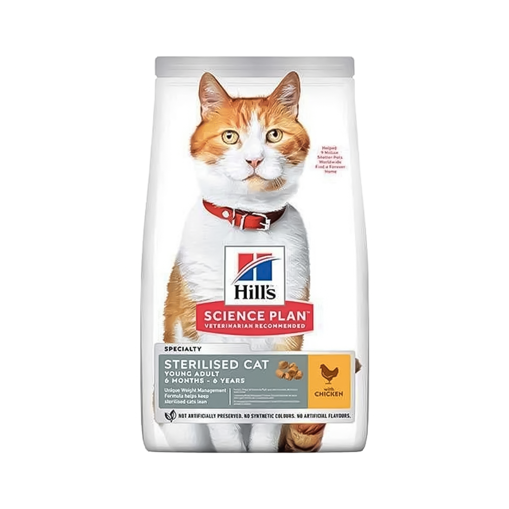 Hill's Science Plan Tavuk Etli Kısırlaştırılmış Kedi Maması (3 kg)