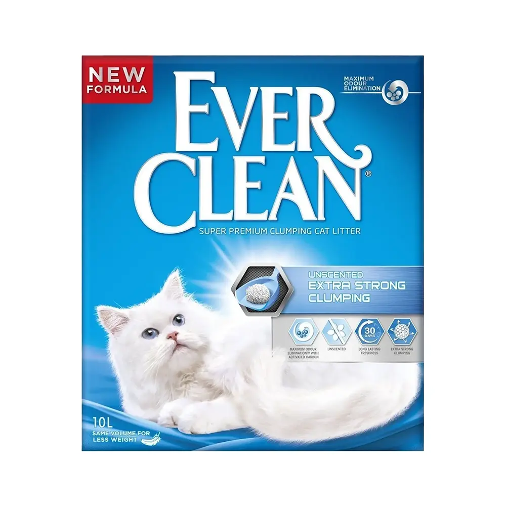 Ever Clean Ekstra Güçlü Kokusuz Doğal Kedi Kumu (10 L)