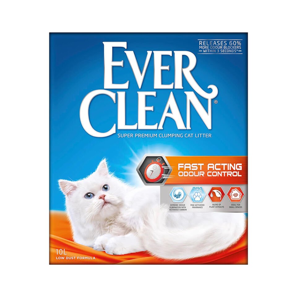 Ever Clean Fast Acting Odour Control Hızlı Koku Etkili Kedi Kumu (10 L)