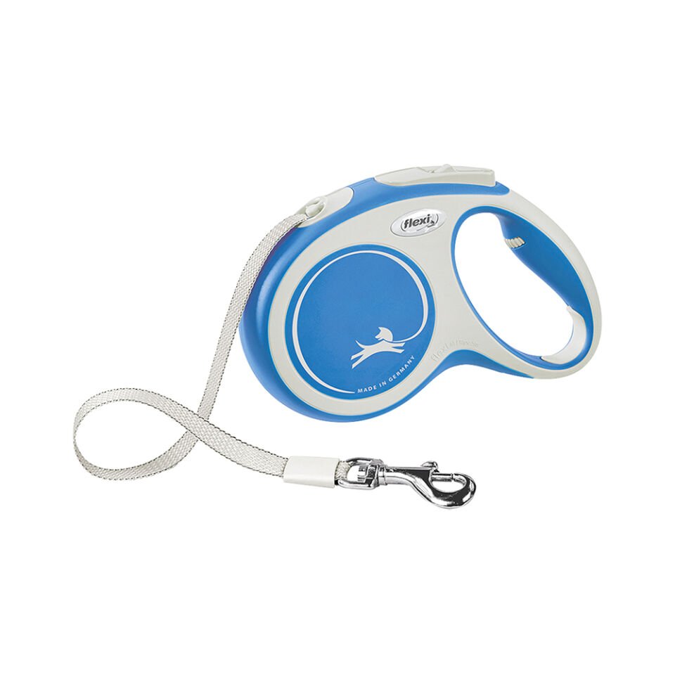 Flexi New Comfort Otomatik Mavi Şerit Gezdirme M (5 m)