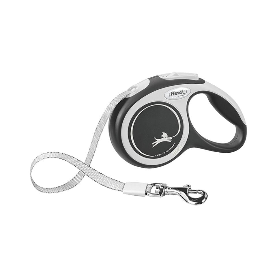 Flexi New Comfort Otomatik Şerit Gezdirme Siyah XS (3 m)