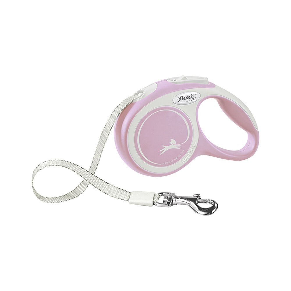 Flexi New Comfort XSmall Rose Şerit Otomatik Gezdirme Tasması (3 m)