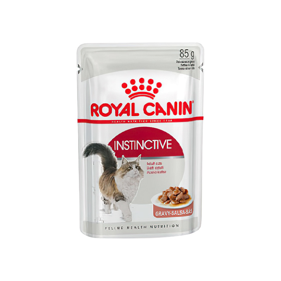 Royal Canin Instinctive Gravy Yetişkin Kedi Pouch Yaş Mama (85 g)