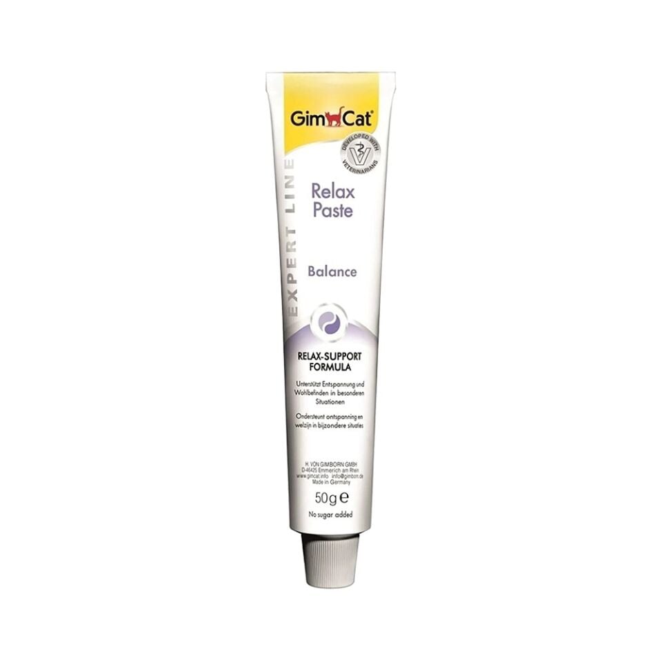 GimCat Sakinleştirici Kedi Macunu (50 g)