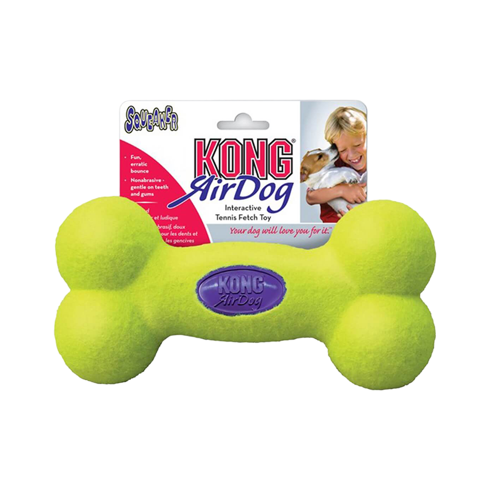 Kong Air Sq Sesli Kemik Köpek Oyuncağı L (23 cm)