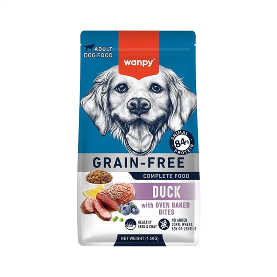 Wanpy Tahılsız Ördekli Yetişkin Köpek Maması (1,5 kg)
