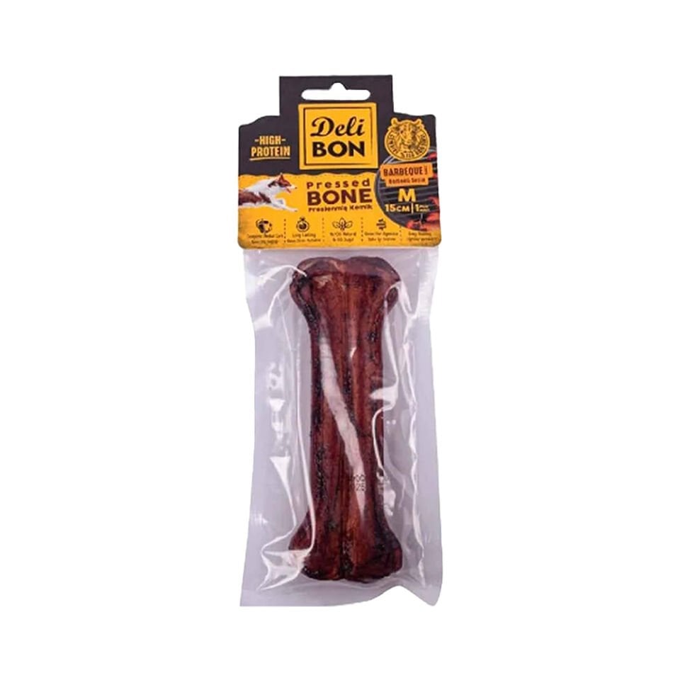 Deli Bon Deri Pres Kemik Barbekü (15 cm)