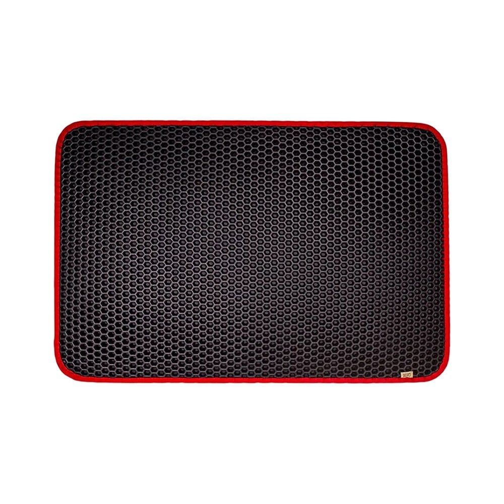 Cattie Kum Toplayıcı Fonsiyonel Kırmızı Kedi Paspası (50 x 75 cm)