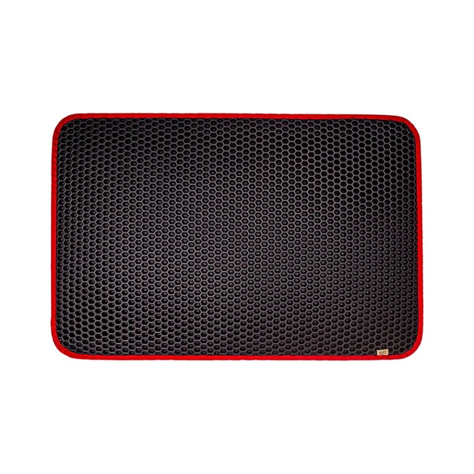 Cattie Kum Toplayıcı Fonsiyonel Kırmızı Kedi Paspası (50 x 75 cm)