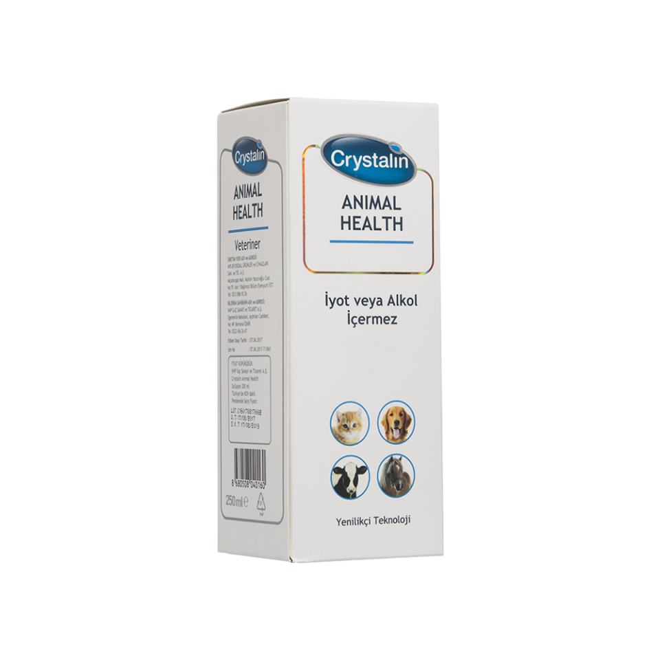 Crystalin Animal Health Yara Bakım Solüsyonu (250 ml)