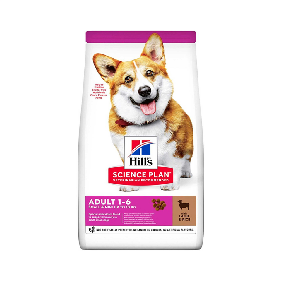 Hill's Science Plan Kuzu Etli Küçük Irk Yetişkin Köpek Maması (6 kg)