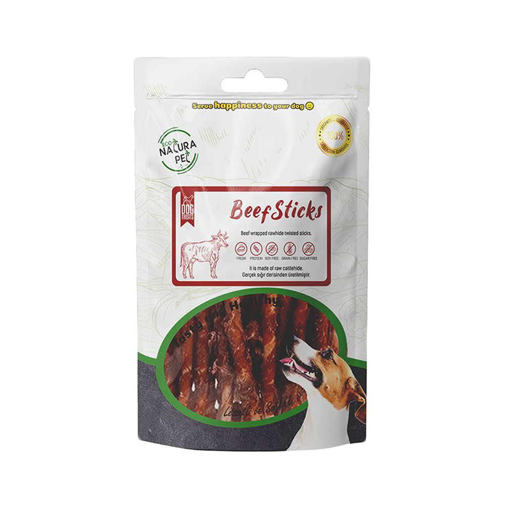 Eco Natura Pet Biftek Etli Köpek Ödülü (75 g)