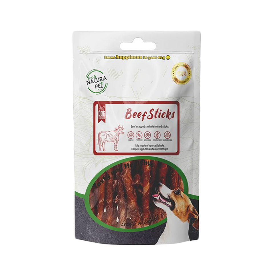 Eco Natura Pet Biftek Etli Köpek Ödülü (75 g)
