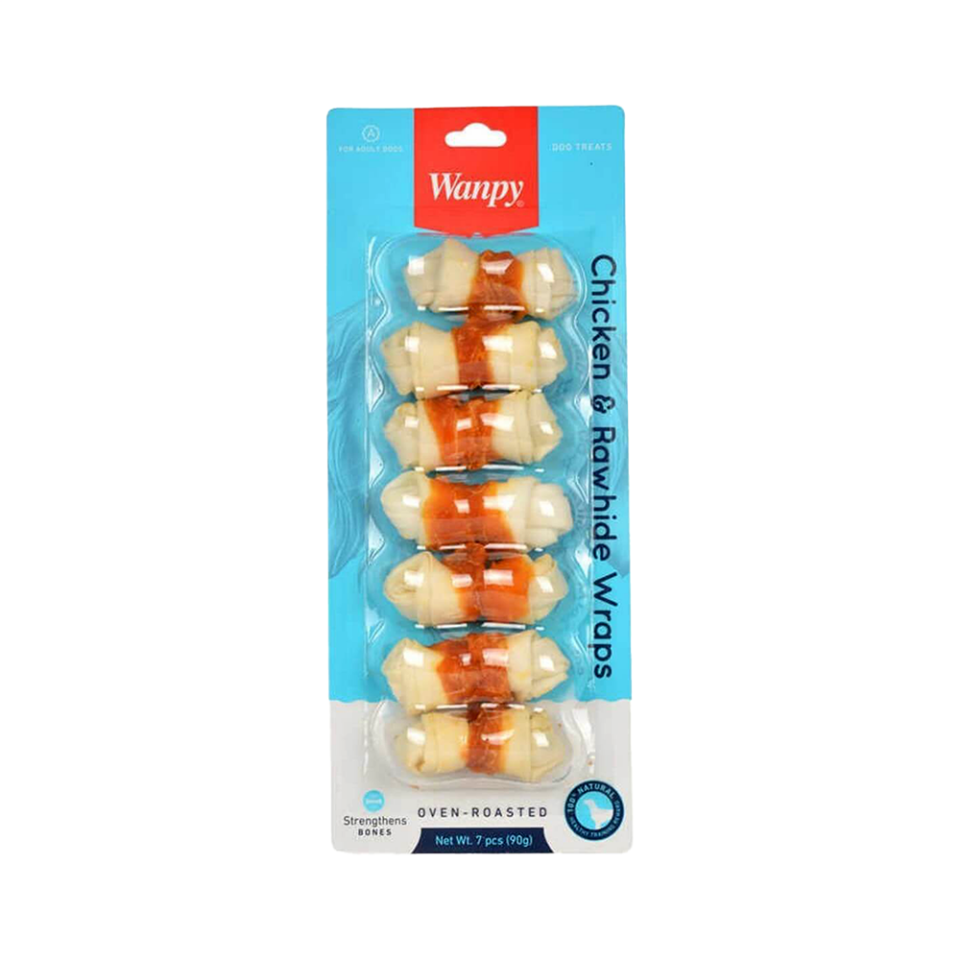 Wanpy Tavuk Etli Çiğneme Kemiği Köpek Ödülü (90 g)