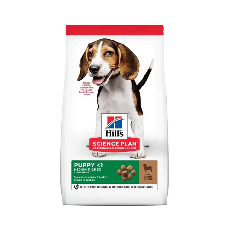 Hill's Science Plan Kuzu Etli Orta Irk Yavru Köpek Maması (12 kg)
