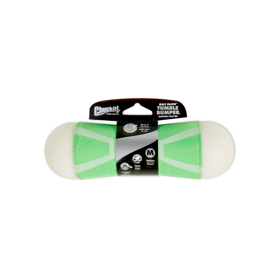 Chuckit! Tumble Bumper Max Glow Orta Boy Gece Parlayan Köpek Oyuncağı